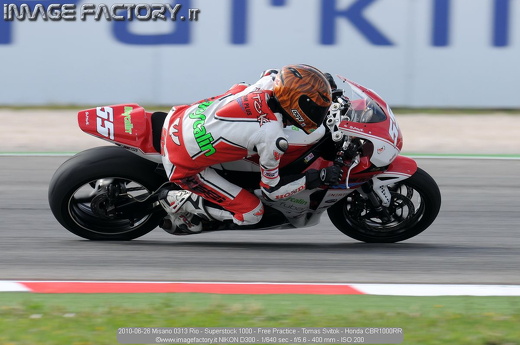 2010-06-26 Misano 0313 Rio - Superstock 1000 - Free Practice - Tomas Svitok - Honda CBR1000RR